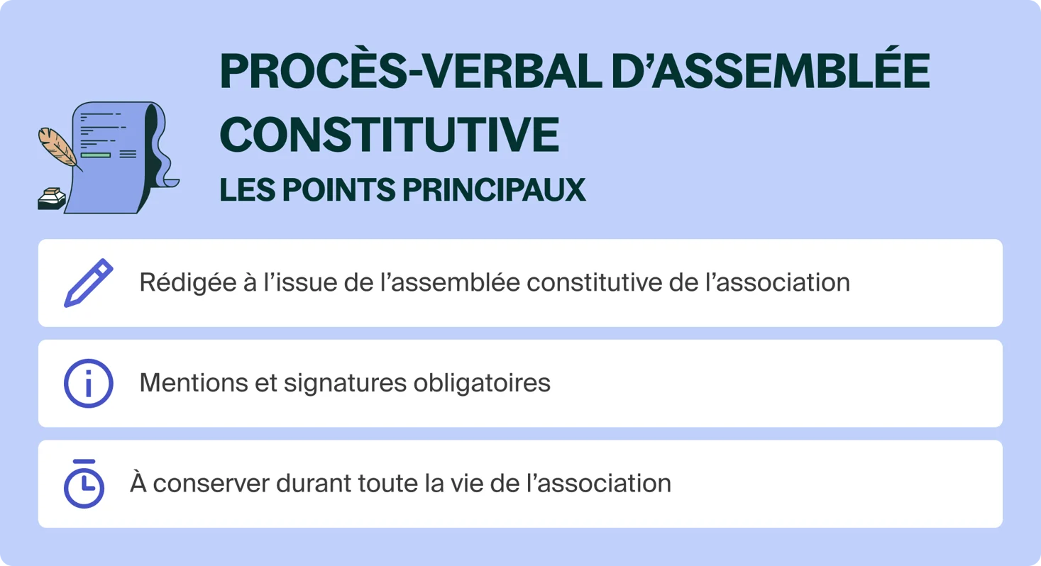 Procès-verbal d'assemblée constitutive : mode d’emploi 2025